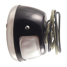 1933-52 Ford Car, Truck; Tail Lamp Assembly; Duolamp Style 12 volt; Black; LH Drivers Side