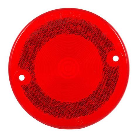 1953-54 Ford F-Series Truck; Tail Lamp Lens; Plain; LH Or RH
