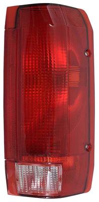 1989-97 Ford F150, F250, F350, Bronco; Tail Light Lens; w/o Bulb; Passenger Side