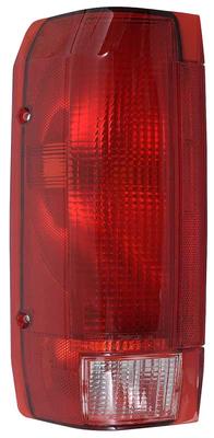 1989-97 Ford F150, F250, F350, Bronco; Tail Light Lens; w/o Bulb; Drivers Side