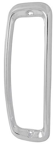 1964-66 Ford F-Series Truck/1966-77 Bronco; Tail Lamp Bezel; Anodized Aluminum; LH