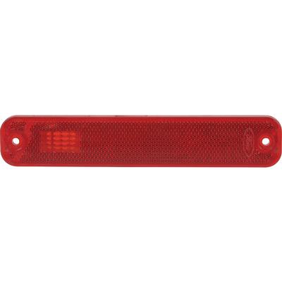 1973-79 Ford Pickup Truck,1978-79 Bronco; Rear Side Marker Lamp; LH or RH; Red; with Ford Script