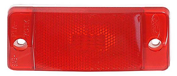 1970-77 Ford Bronco/1970-72 F-Series Truck/Econoline; Side Marker Lamp; Rear; LH Or RH; Red; With Ford Script