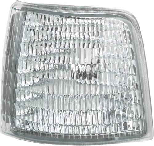 1992-97 F-Series Truck / Bronco Front Side Marker Lamp; Clear; Left Side
