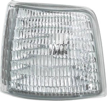 1992-97 F-Series Truck / Bronco Front Side Marker Lamp; Clear; Left Side