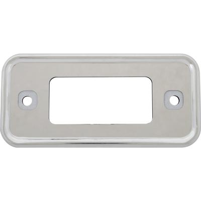 1970-77 Ford Bronco/1970-72 Econoline; Side Marker Lamp Bezel & Pad; Chrome