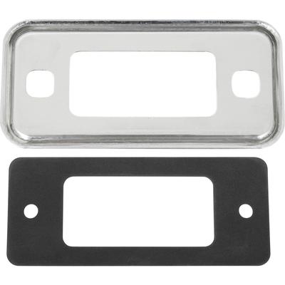 1970-77 Ford Bronco/1970-72 Econoline; Side Marker Lamp Bezel & Pad; Chrome