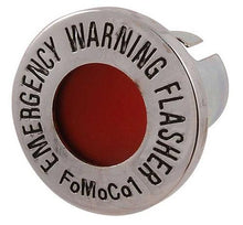 1956-66 Ford F-Series Truck; Dash Bezel & Lens For Emergency Flasher Indicator