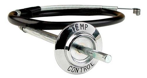1966-67 Ford Bronco; Heater Temperature Control Cable & Bezel