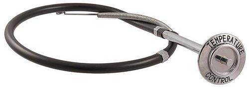 1968-72 Ford Bronco; Heater Temperature Control Cable & Bezel