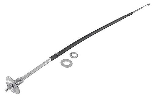 1973-77 Ford Bronco; Heater Temperature Control Cable & Bezel