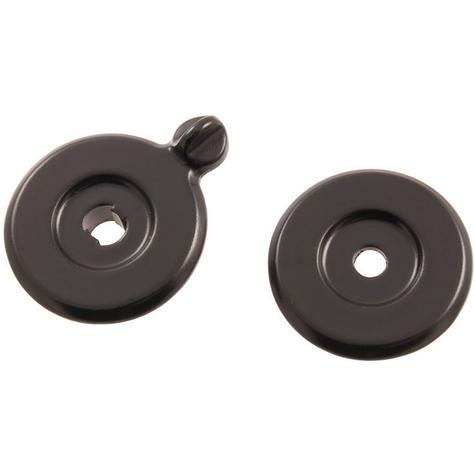 1963-66 Ford F-Series Truck/1966-77 Bronco; Radio Knob Bezel Set