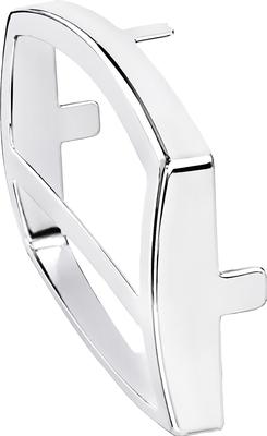 1963-79 Ford Truck, 1966-79 Bronco; Brake & Clutch Pedal Pad Trim Plate; Manual Transmission