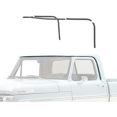 TR51700E - 1967-72 Ford F100, F250, F350 Pickup Truck; Drip Rail Repair Set; 5-Pieces