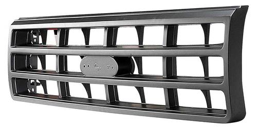 TR8200S - 1987-88 Ford F-150, F-250, F-350, Bronco; Grill Assembly; Without Emblem; Black