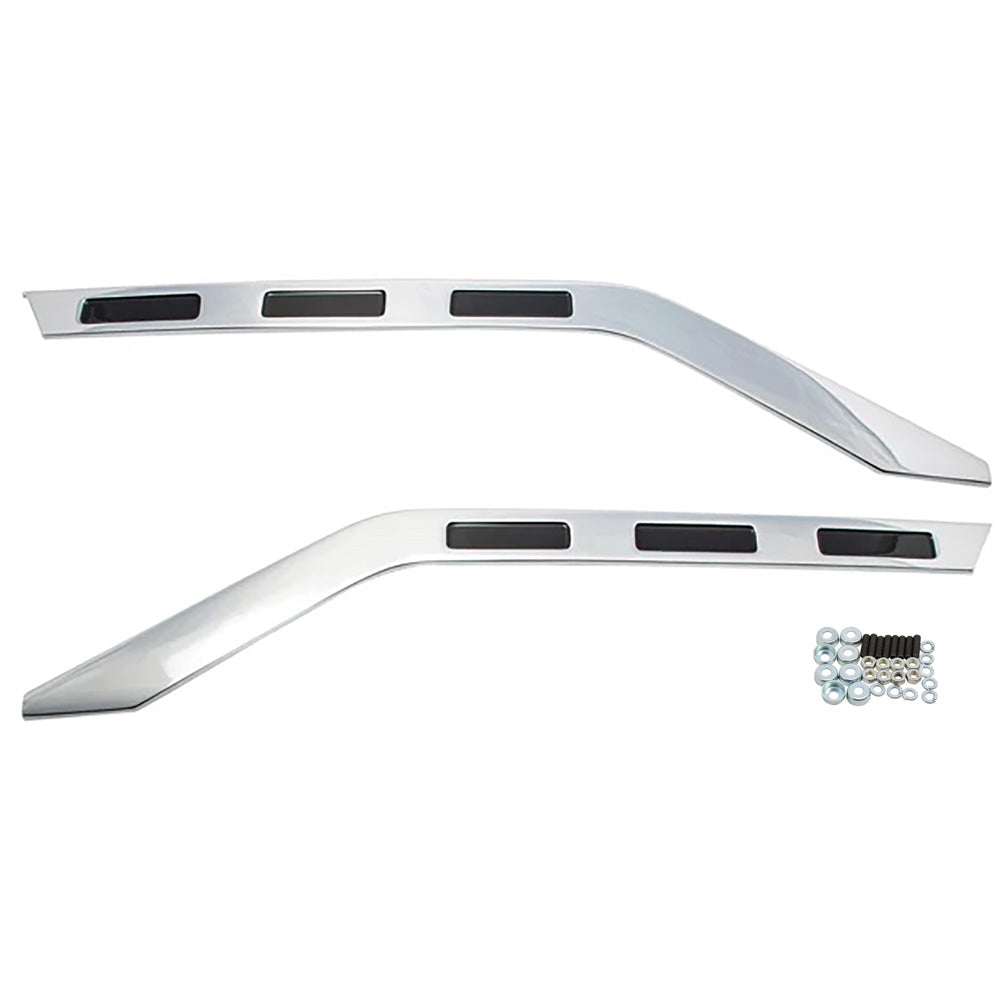 TR8419A - 1955 Ford F100 Truck; Grill Molding Trim Set; Boomerangs; Gull Wings