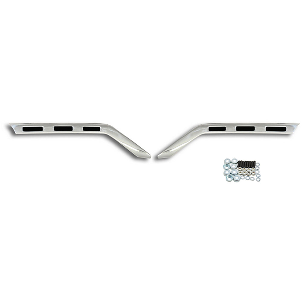 TR8419A - 1955 Ford F100 Truck; Grill Molding Trim Set; Boomerangs; Gull Wings