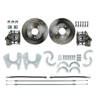 The Right Stuff Chevy/GMC Rear Disc Brake Conversion Kit, 5 Lug 10 or 12 bolt rear end - (TRD4745)