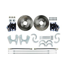 The Right Stuff Chevy/GMC Rear Disc Brake Conversion Kit, 5 Lug 10/12 bolt rear end Blk Calipers - (TRD4745S)