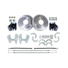The Right Stuff Chevy/GMC Rear Disc Brake Kit, 6 Lug 10 or 12 bolt rear end Black Calipers - (TRD4746S)