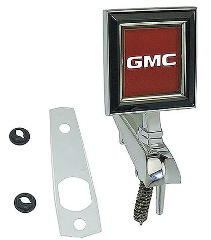TRKEM1 - 1981-87; GMC Truck; Hood Emblem; GMC Logo; w/ Hardware