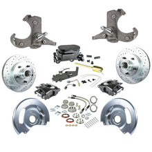 The Right Stuff 60-62 Chevy/GMC Truck &amp; Sub, Std Front Disc Brake Kit, Blk Calipers Blk Upper - (TSD6015BY)
