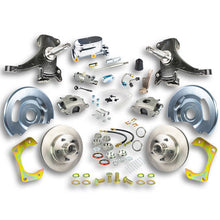 The Right Stuff 60-62 GM Truck &amp; Suburban, 2" Drop, Manual Front Disc Brake Kit Chrome Upper - (TSD6015DX)