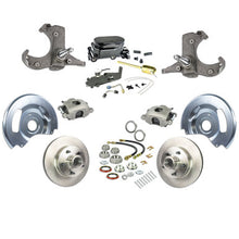 The Right Stuff 60-62 Chevrolet/GMC Truck &amp; Suburban, Manual Front Disc Brake Kit, Black Upper - (TSD6015Y)