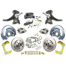 The Right Stuff 60-62 GM Truck &amp; Suburban, 2" Drop, Manual Front Disc Brake Kit, Black Upper - (TSD6016DY)
