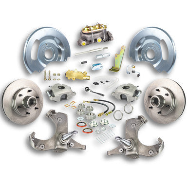 The Right Stuff 1963-1970 Chevrolet/GMC Truck &amp; Suburban, Manual Front Disc Brake Conversion Kit - (TSD6316)