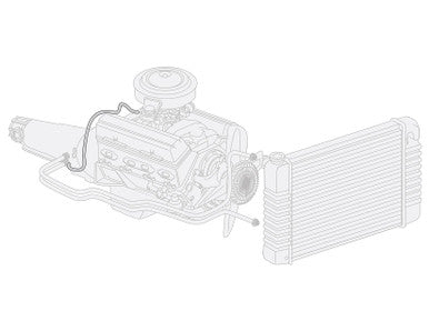 The Right Stuff 1973 Ford F100 w/C6 Trans, Pre-Bent Stainless Steel Trans Vacuum Lines - (TTV7373S)