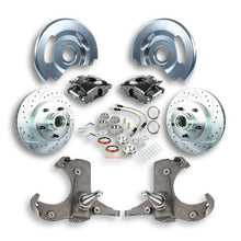 The Right Stuff 60-62 GM Truck/Suburban, 2WD, "At The Wheel" Disc Conversion Kit, Red Calipers - (TWK6015B)