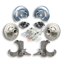 The Right Stuff 60-62 GM Truck/Sub, 2WD, "At The Wheel" Disc Brake Blk Calipers 6x5.5 - (TWK6016B)