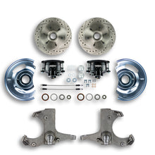 The Right Stuff 60-62 GM Truck/Sub, 2WD, "At The Wheel" Disc Brake Blk Calipers 6x5.5 - (TWK6016B)