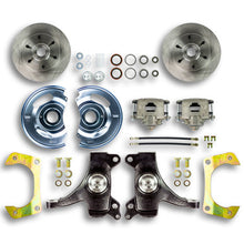 The Right Stuff 60-62 GM Truck/Suburban, 2WD, 2" Drop, At The Wheel Disc Brake Kit 6x5.5 - (TWK6016D)