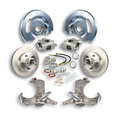 The Right Stuff 63-70 GM Truck/Suburban, 2WD, "At The Wheel" Disc Brake Conversion Kit, 5x5 - (TWK6315)