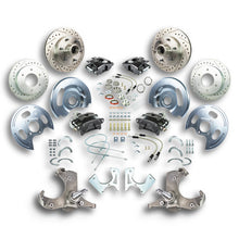 The Right Stuff 63-70 GM Truck/Suburban 2WD, 4 wheel, At The Wheel Disc Kit, Black Calipers - (TWK6346B)