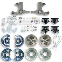 The Right Stuff 63-70 GM Truck/Suburban 2WD, 4 wheel, At The Wheel Disc Kit, Black Calipers - (TWK6346B)
