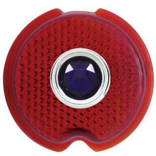 1939 Chevrolet Passenger Car; Glass Tail Light Lens; Blue Dot