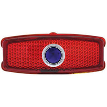 1941-48 Chevrolet Passenger Car; Glass Tail Light Lens; Blue Dot