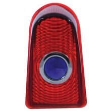 1949-50 Chevrolet Passenger Car; Glass Tail Light Lens; Blue Dot