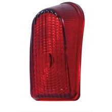 1949-50 Chevrolet Passenger Car; Glass Tail Light Lens; Red