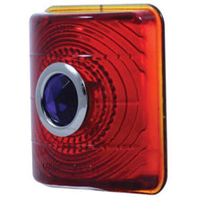 1951-52 Chevrolet Passenger Car; Glass Tail Light Lens; Blue Dot