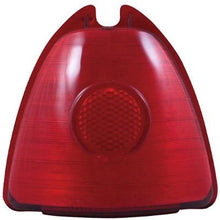 1953 Chevrolet Passenger Car; Tail Light Lens; Red; Upper