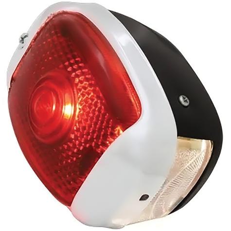 1937-38 Chevrolet Truck and Passenger Car; Incandescent Tail Light Assembly; 12V; Left Hand, Driver Side