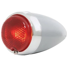 1939 Chevrolet Passenger Car; Tail Light Assembly; Red Glass Lens; 12V; Gray Housing; Fits LH & RH