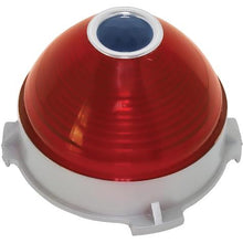 1953 Chevrolet Bel Air, 150, 210; Center Red Plastic Tail Light Lens with Blue Dot