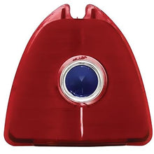 1953 Chevrolet Bel Air, 150, 210; Upper Red Plastic Tail Light Lens with Blue Dot
