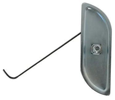 VC9026 - 1967 Chevrolet Passenger Fender Skirt Molding Clips, Pair