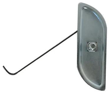 VC9026 - 1967 Chevrolet Passenger Fender Skirt Molding Clips, Pair